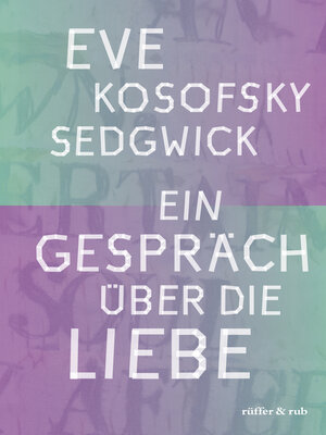 cover image of Ein Gespräch über die Liebe